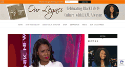 Desktop Screenshot of ourlegaci.com